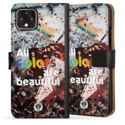 Sideflip mit langer Lasche schwarz