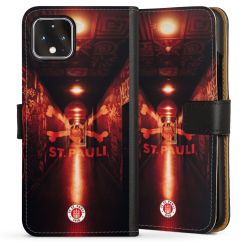 Sideflip mit langer Lasche schwarz