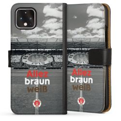 Sideflip mit langer Lasche schwarz