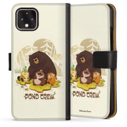 Sideflip mit langer Lasche schwarz