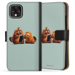 Sideflip mit langer Lasche schwarz