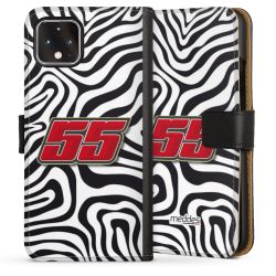 Sideflip mit langer Lasche schwarz