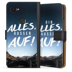 Sideflip mit langer Lasche schwarz