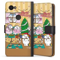 Sideflip mit langer Lasche schwarz