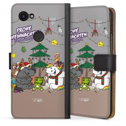 Sideflip mit langer Lasche schwarz