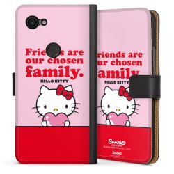 Sideflip mit langer Lasche schwarz