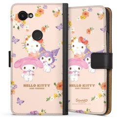 Sideflip mit langer Lasche schwarz