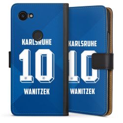 Sideflip mit langer Lasche schwarz