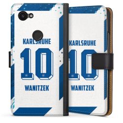 Sideflip mit langer Lasche schwarz