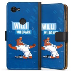 Sideflip mit langer Lasche schwarz