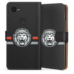 Sideflip mit langer Lasche schwarz