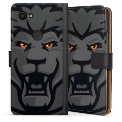 Sideflip mit langer Lasche schwarz