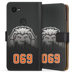 Sideflip mit langer Lasche schwarz