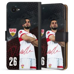 Sideflip mit langer Lasche schwarz