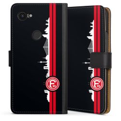 Sideflip mit langer Lasche schwarz