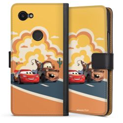 Sideflip mit langer Lasche schwarz