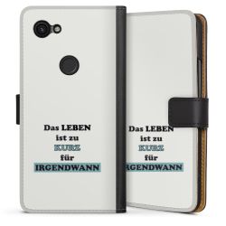 Sideflip mit langer Lasche schwarz