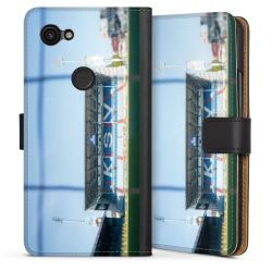 Sideflip mit langer Lasche schwarz