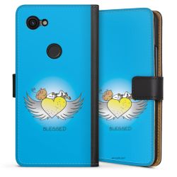 Sideflip mit langer Lasche schwarz