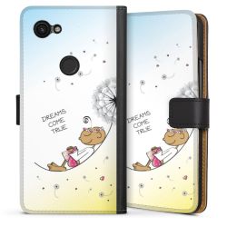 Sideflip mit langer Lasche schwarz