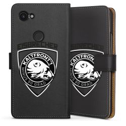 Sideflip mit langer Lasche schwarz