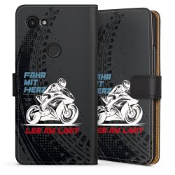 Sideflip mit langer Lasche schwarz