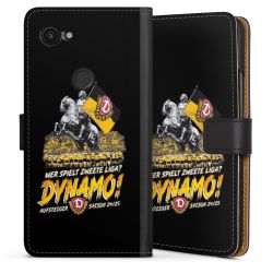 Sideflip mit langer Lasche schwarz