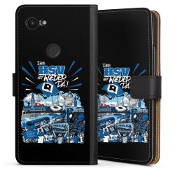 Sideflip mit langer Lasche schwarz