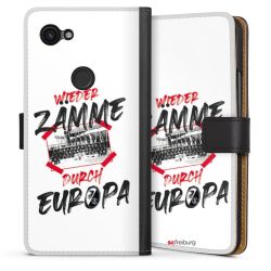 Sideflip mit langer Lasche schwarz