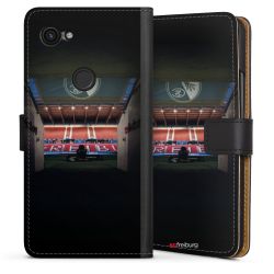 Sideflip mit langer Lasche schwarz