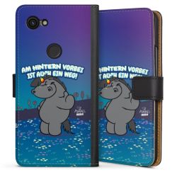 Sideflip mit langer Lasche schwarz