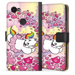 Sideflip mit langer Lasche schwarz