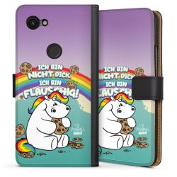 Sideflip mit langer Lasche schwarz