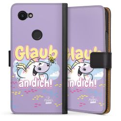 Sideflip mit langer Lasche schwarz