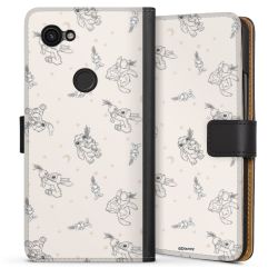 Sideflip mit langer Lasche schwarz