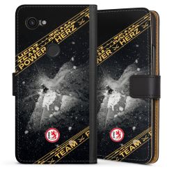 Sideflip mit langer Lasche schwarz