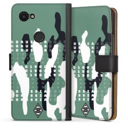 Sideflip mit langer Lasche schwarz