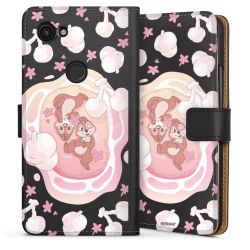 Sideflip mit langer Lasche schwarz