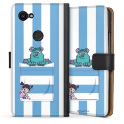 Sideflip mit langer Lasche schwarz