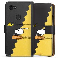 Sideflip mit langer Lasche schwarz