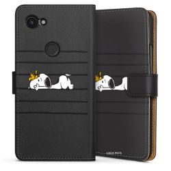 Sideflip mit langer Lasche schwarz