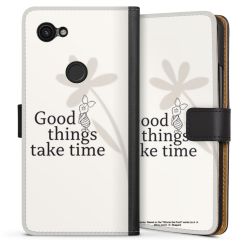 Sideflip mit langer Lasche schwarz