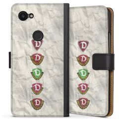 Sideflip mit langer Lasche schwarz