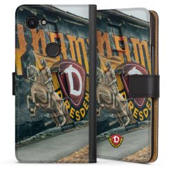 Sideflip mit langer Lasche schwarz