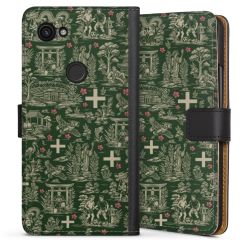 Sideflip mit langer Lasche schwarz