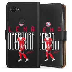 Sideflip mit langer Lasche schwarz