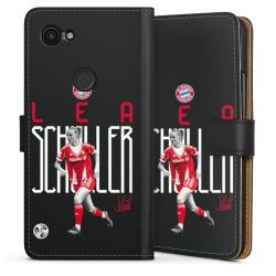 Sideflip mit langer Lasche schwarz