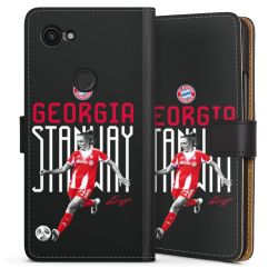 Sideflip mit langer Lasche schwarz