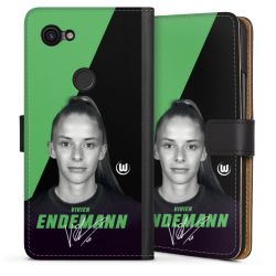 Sideflip mit langer Lasche schwarz