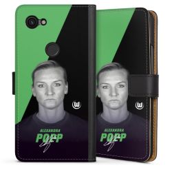 Sideflip mit langer Lasche schwarz